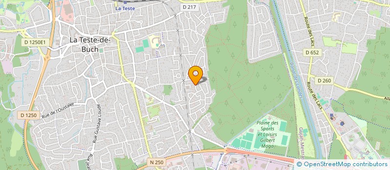 localisation de l'entreprise FCG PATRIMOINE à LA TESTE-DE-BUCH