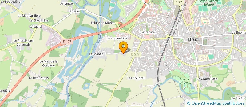 localisation de l'entreprise FCG RENOVATION  BRUZ