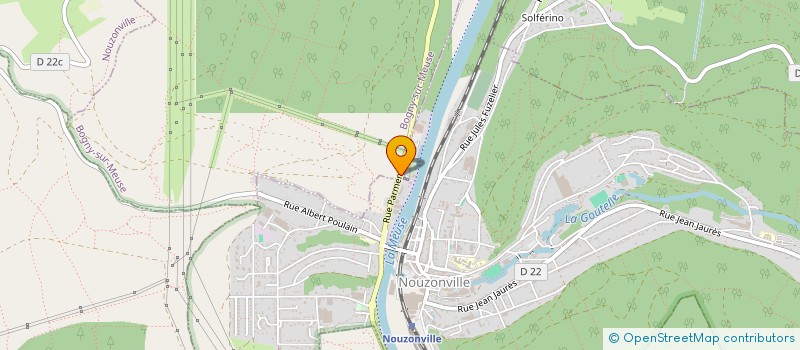 localisation de l'entreprise FCG08  NOUZONVILLE