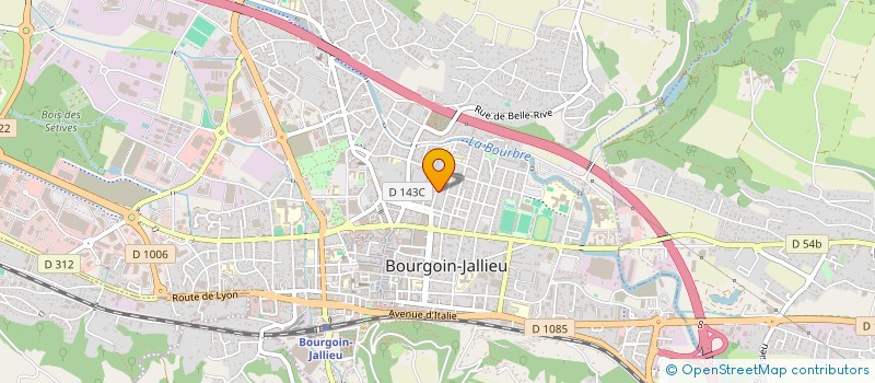 localisation de l'entreprise FCH CONSEIL à BOURGOIN-JALLIEU