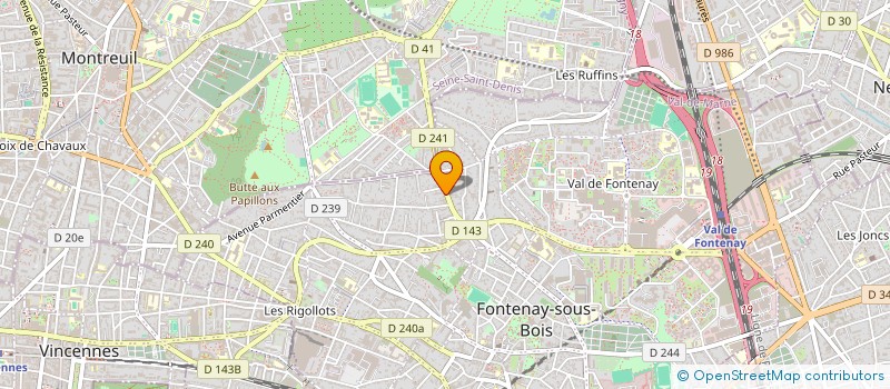 localisation de l'entreprise FCH CONSEILS à FONTENAY-SOUS-BOIS