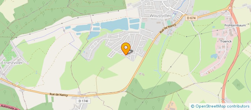 localisation de l'entreprise FCH COUVERTURE  WOUSTVILLER