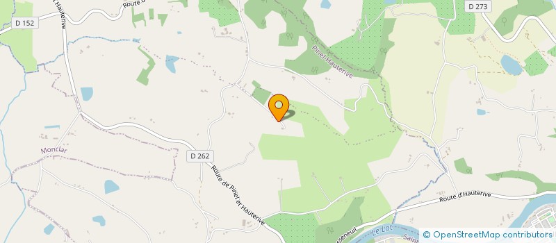 localisation de l'entreprise FCH FRANKEN  PINEL-HAUTERIVE