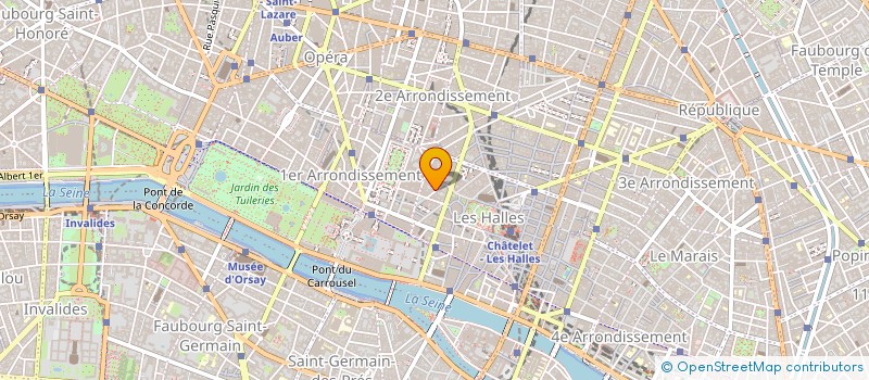 localisation de l'entreprise FCI à PARIS