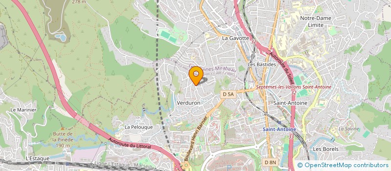 localisation de l'entreprise FCI à MARSEILLE