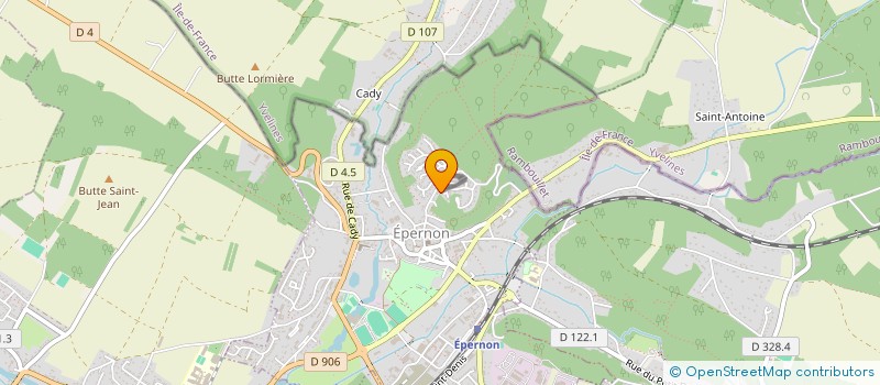 localisation de l'entreprise FCI à EPERNON