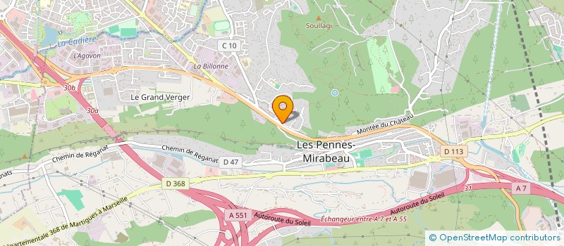 localisation de l'entreprise FCI à LES PENNES-MIRABEAU