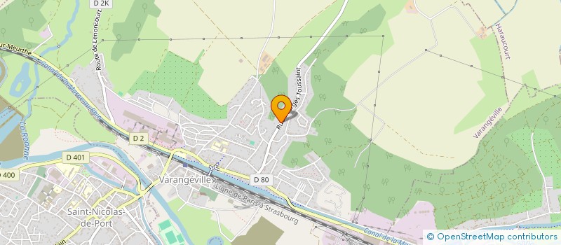 localisation de l'entreprise FCI  VARANGEVILLE