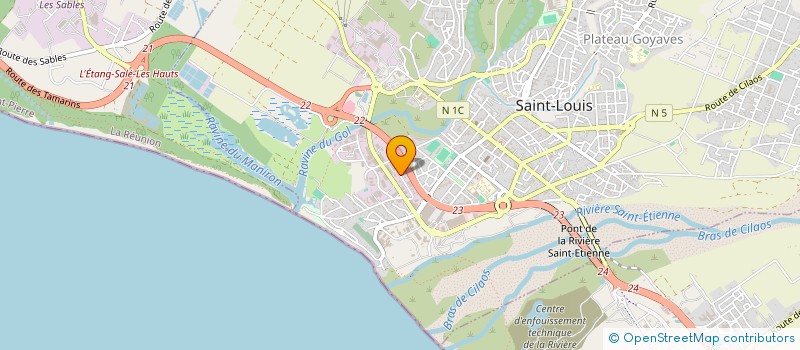 localisation de l'entreprise FCI AQUATECHNOLOGY  SAINT-LOUIS