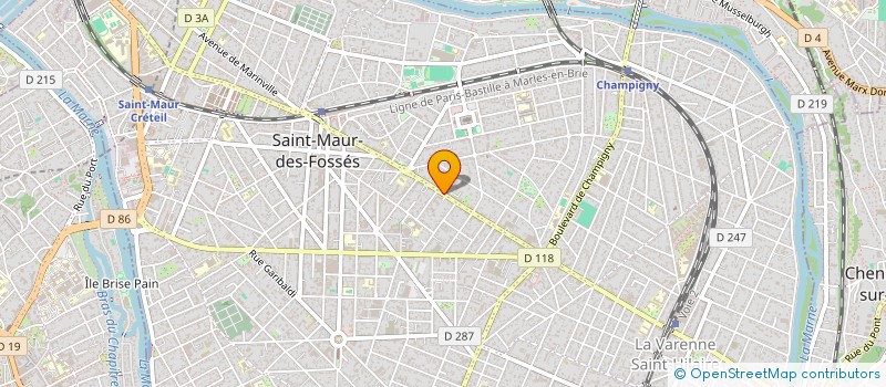 localisation de l'entreprise FCI FOCH CONSEIL ET INVESTISSEMENT à SAINT-MAUR-DES-FOSSES