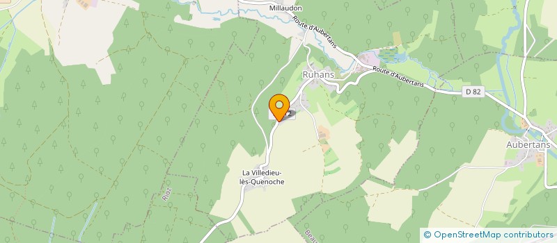 localisation de l'entreprise FCI (FRANCOIS CELINE IMMOBILIER)  RUHANS