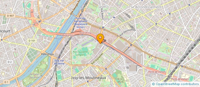 localisation de l'entreprise FCI S.A.S  PARIS