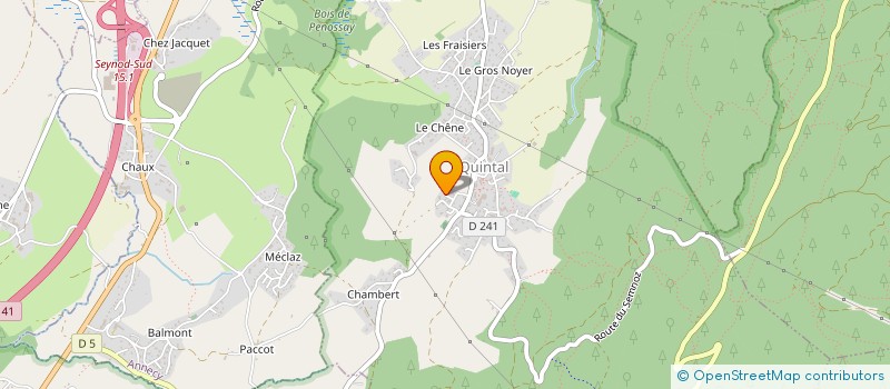 localisation de l'entreprise FCJ à QUINTAL