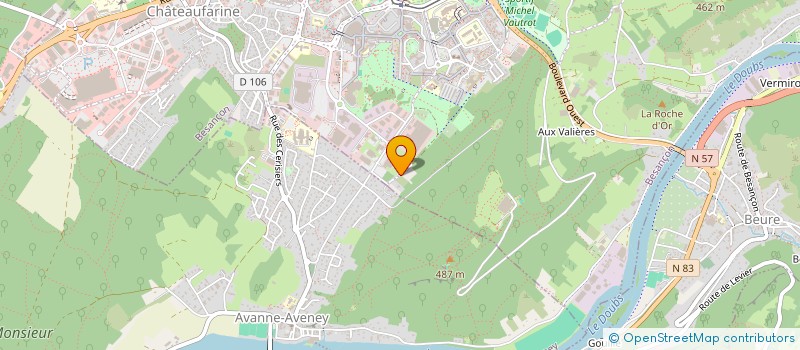 localisation de l'entreprise FCJ INVEST  BESANCON