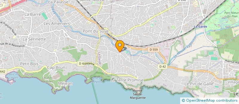 localisation de l'entreprise FCJ MEYRUEIS à LA GARDE