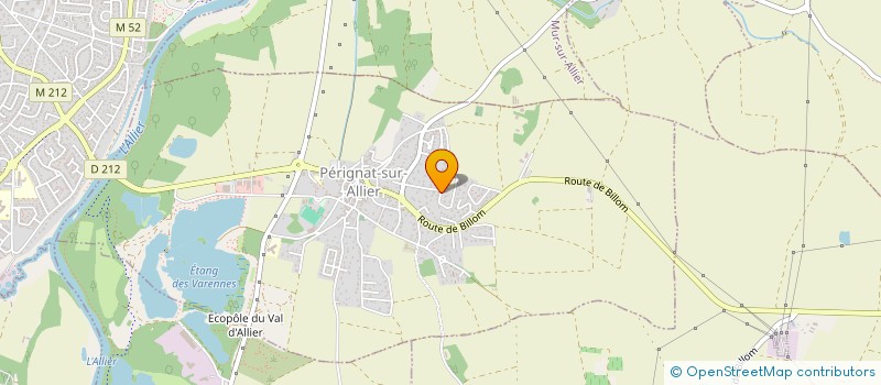 localisation de l'entreprise FCJL  PERIGNAT-SUR-ALLIER