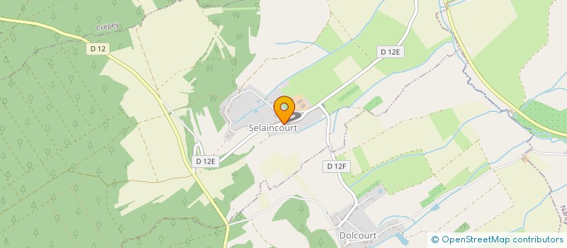 localisation de l'entreprise FCK4BR PROD.  SELAINCOURT