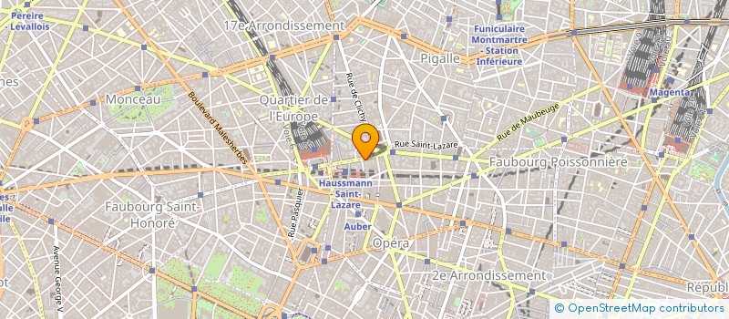 localisation de l'entreprise FCL  PARIS