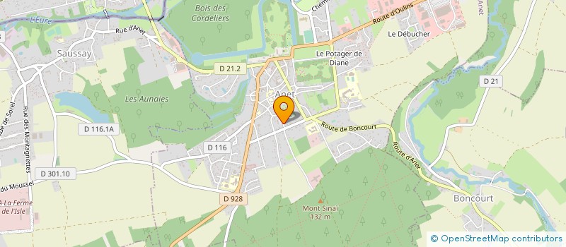 localisation de l'entreprise FCL à BOUTIGNY-PROUAIS