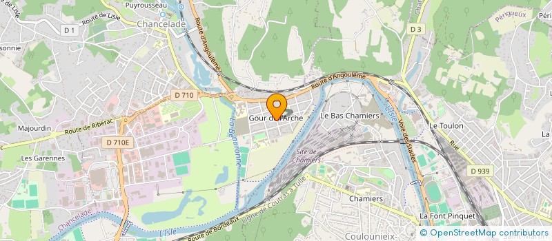 localisation de l'entreprise FCL  PERIGUEUX