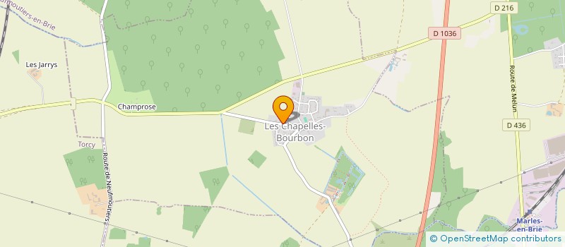 localisation de l'entreprise FCL  LES CHAPELLES-BOURBON