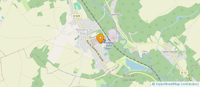 localisation de l'entreprise FCL  BALAGNY-SUR-THERAIN