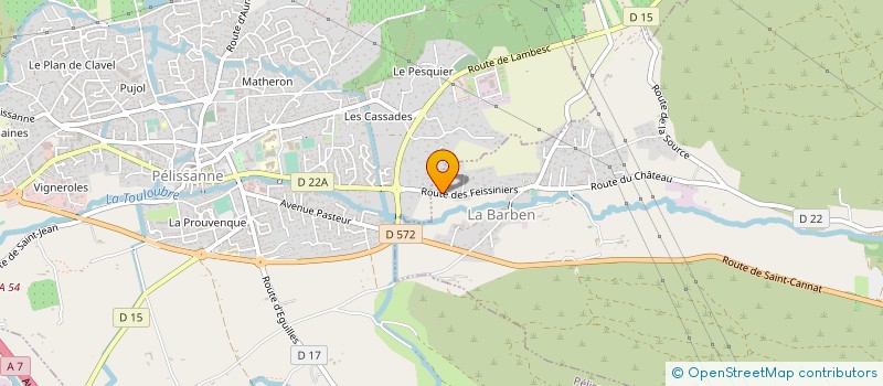 localisation de l'entreprise FCL ARCHITECTURE  SALON-DE-PROVENCE