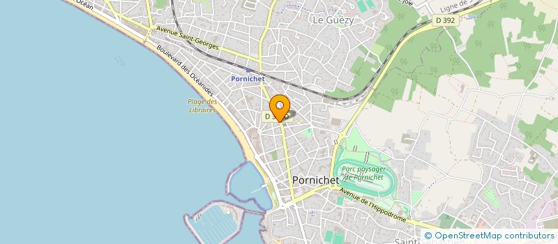 localisation de l'entreprise FCL IMMOBILIER à PORNICHET