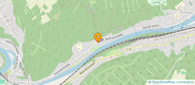 localisation de l'entreprise FCLD  LIVERDUN