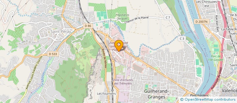 localisation de l'entreprise FCLF à SAINT-PERAY