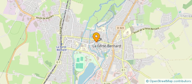 localisation de l'entreprise FCLH INVEST  LA FERTE-BERNARD