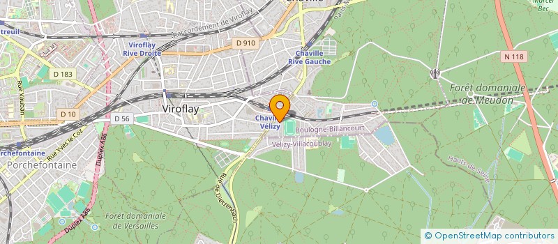 localisation de l'entreprise FCLIZ  CHAVILLE