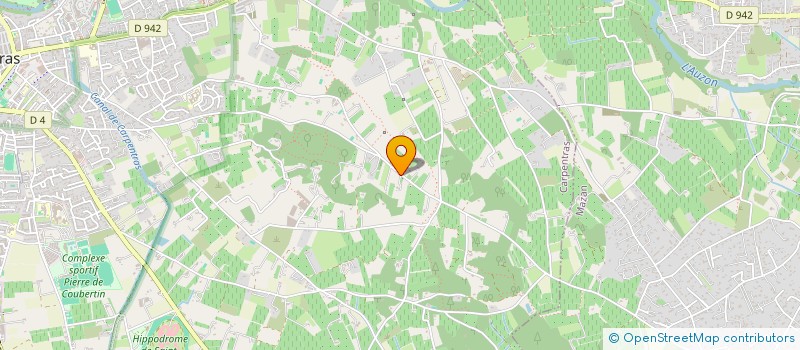 localisation de l'entreprise FCLJ IMMO  CARPENTRAS