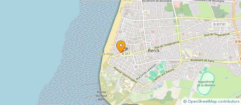 localisation de l'entreprise FCLM  BERCK