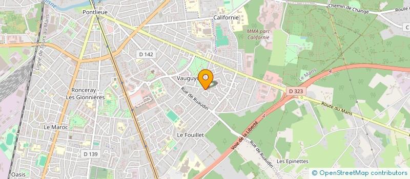 localisation de l'entreprise FCLMI  LE MANS