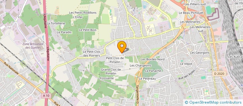 localisation de l'entreprise FCLT TAXI à SARAN