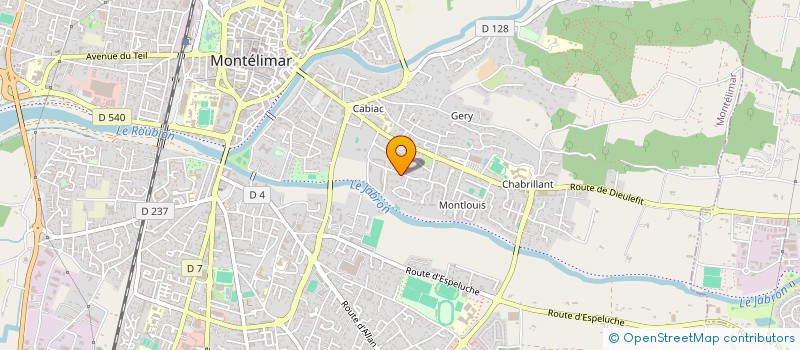 localisation de l'entreprise FCLVI à MONTELIMAR