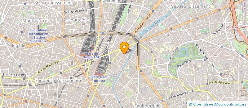 localisation de l'entreprise FCM à PARIS