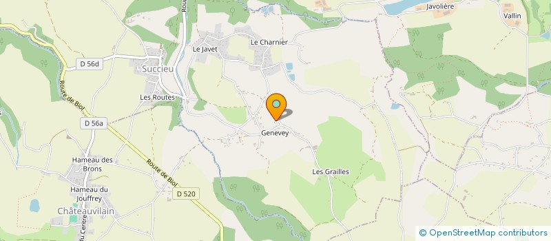 localisation de l'entreprise FCM  SUCCIEU