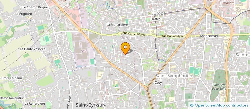 localisation de l'entreprise FCM CONCEPT  SAINT-CYR-SUR-LOIRE