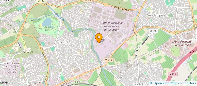 localisation de l'entreprise FCM DISTRIBUTION à VENDARGUES