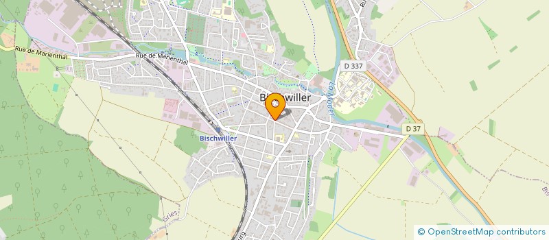 localisation de l'entreprise FCM ENVIRONNEMENT  BISCHWILLER