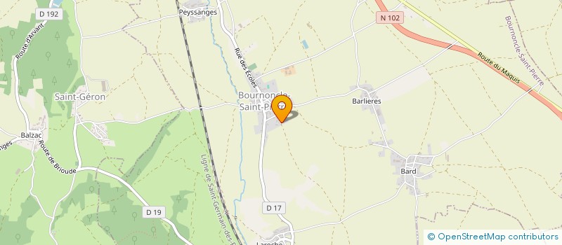 localisation de l'entreprise FCM'SOLUTIONS  BOURNONCLE-SAINT-PIERRE