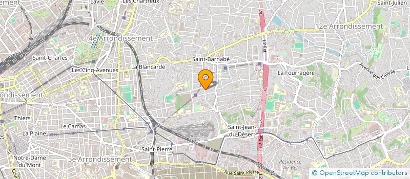 localisation de l'entreprise FCM SUD RENOVATION à MARSEILLE