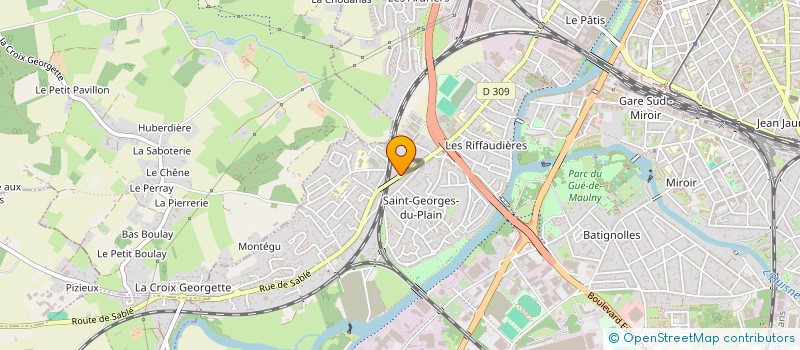 localisation de l'entreprise FCMC LOCATION 72  LE MANS