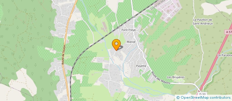 localisation de l'entreprise FCMF CONSEIL  LE LUC