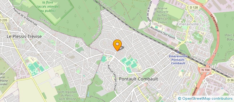 localisation de l'entreprise FCMH à PONTAULT-COMBAULT