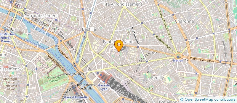 localisation de l'entreprise FCML à PARIS