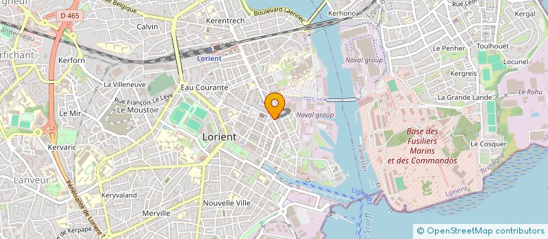 localisation de l'entreprise FCML  LORIENT