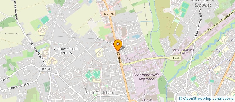 localisation de l'entreprise FCMOTOS RACE  SAINT-DOULCHARD